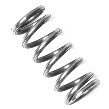 A close-up of the Mazzer S000MOB14/QQQ Grinding Adjustment Spring metal coil, shown diagonally against a white background. © 2025 1st-line.com