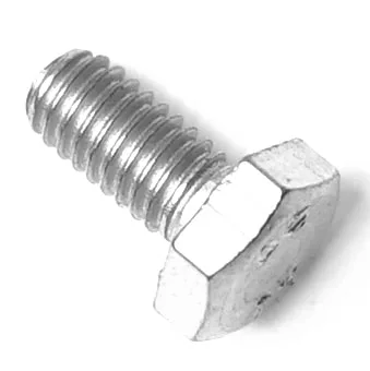 A close-up photo of the V..933 M4X8mm STAINLESS STEEL SCREW shows its threaded shaft and hexagonal head angled on a white background. © 2025 1st-line.com