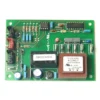 A MAZZER GASKET AER STOP + SCREEN EUROPE green circuit board with components including a transformer, capacitors, resistors, IC chip, connectors, a gasket near the aer stop area, and a white label marked WSM 20080. © 2025 1st-line.com