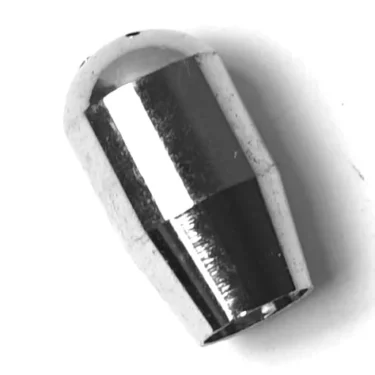 A smooth, shiny, bullet-shaped S..241 VITON RING (34.52x3.53 mm) with a metallic finish is shown against a plain white background. © 2025 1st-line.com