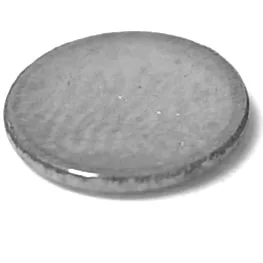 An SP..14 STAINLESS STEEL DISK coin cell battery, round and flat, is displayed on a plain white background. © 2025 1st-line.com