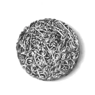 The discontinued La Spaziale Expansion Valve, a round metal component with tightly coiled steel wires, typically used in espresso machines for cleaning tasks, is shown against a plain white background. © 2025 1st-line.com