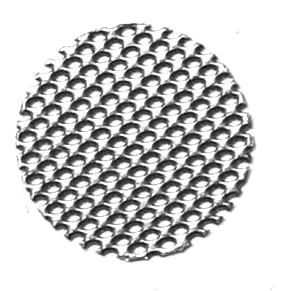 The P..291 TAP M.V.D BODY is a circular metal mesh with evenly spaced holes, shown from above on a white background. © 2025 1st-line.com