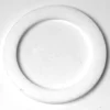 The R..462 PTFE Heating Element Gasket 65x46x1.5mm, with a flat washer-like profile and white finish, is displayed on a plain white background. © 2025 1st-line.com
