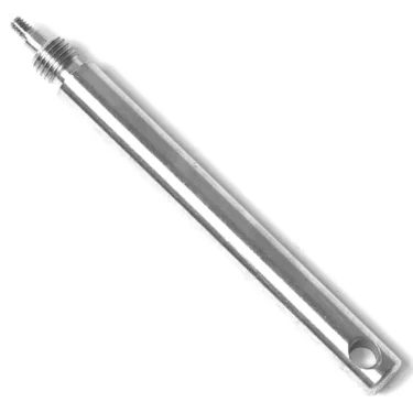 The R...86 GROUP ROD is a metal rod with threading on one end and a hole near the other, shown against a white background. © 2025 1st-line.com