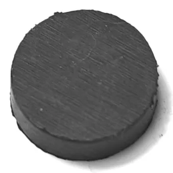 The SM..88 TAP ROD is a small, round, flat, dark-colored disc magnet featuring a textured surface, displayed on a plain white background. © 2025 1st-line.com