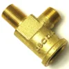 The SP..86 TAP BODY is a brass plumbing fitting with three threaded openings (upward, sideways, and downward) in a T-shape. It has a textured surface and “JSCB” embossed on the body. © 2025 1st-line.com