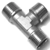 The V..901 1/2 T-FITTING is a metal, T-shaped pipe fitting with three threaded ends for connecting 1/2 pipes at a right angle. © 2025 1st-line.com