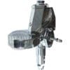 The VBM GRUPMANREP291 MANUAL GROUPHEAD features a shiny chrome finish, visible mounting components, and a valve, shown against a white background.