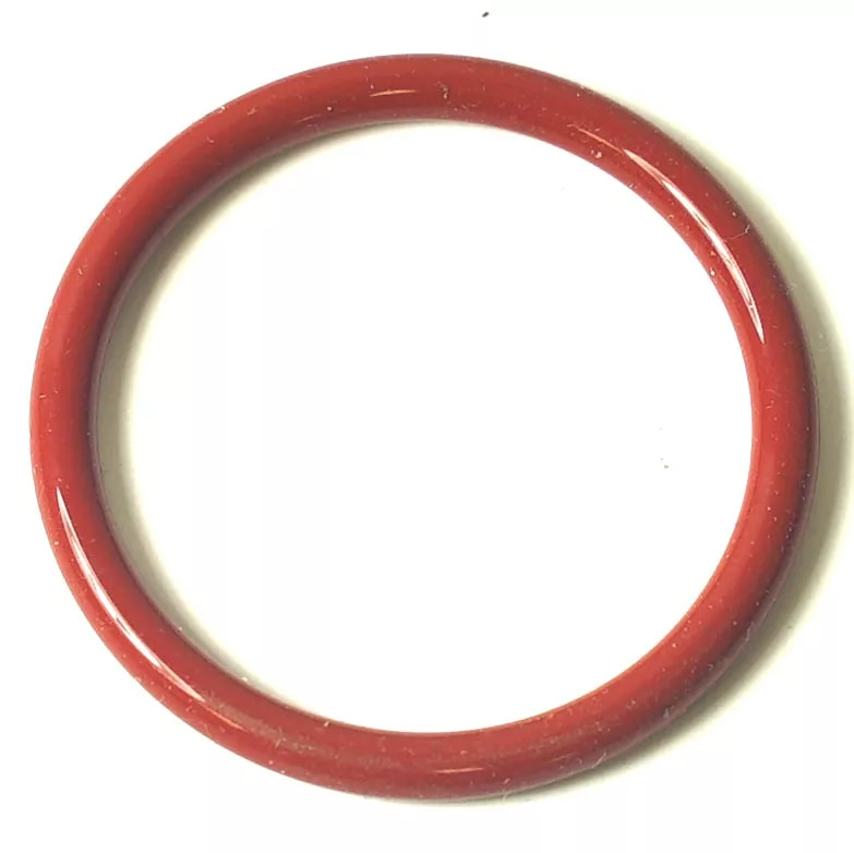 A red, circular ROCKET C400001795 O-RING made of plastic or rubber is displayed on a white background. © 2025 1st-line.com