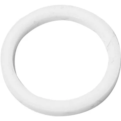 The DISCONTINUED Lelit MC742-9 Upper O-Ring is a white, circular rubber gasket shown on a plain white background. It is smooth and uniform, typically used for sealing connections in plumbing or machinery. © 2025 1st-line.com