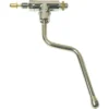 The Lelit 1000008 Cool Touch Steam Wand Assembly is a stainless steel steam wand with a curved spout, threaded connector, and control knob—perfect for frothing milk on espresso machines. © 2025 1st-line.com