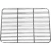 The Lelit 1600072 Cup Warmer Grate is a square metal rack with evenly spaced horizontal and vertical bars, similar to those used for cooling baked goods. © 2025 1st-line.com