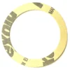The Ponte Vecchio G8095FL0.4 Flexoid Gasket is a flat, circular, 0.4mm thick gasket with a large central hole and partial black printed text on its brown cardboard surface. © 2025 1st-line.com