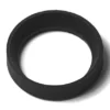 The VBM GUARTEF151154 PTFE GASKET 15x11.5x3.5mm is shown on a white background, casting a soft rightward shadow. It features a smooth, round, and simple design. © 2025 1st-line.com