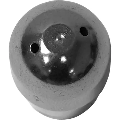 The 1st-Line Stainless Steel Nozzle 2-Holes features a durable, round design with two holes, ideal for pressure washing or sewer jetting, ensuring reliable performance. © 2025 1st-line.com