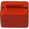 The VBM CARRCASGADMDJDNW DRIP TRAY FLOAT is a compact, rectangular red plastic case with a top handle and integrated drip tray, viewed from the front. © 2025 1st-line.com