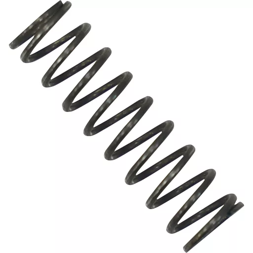 A close-up image of the Fiorenzato 700000015 Compression Spring Collar Lock in black metal, shown diagonally on a white background. © 2025 1st-line.com