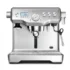The Breville Dual Boiler™ Espresso Machine features stainless steel construction, LCD display, pressure gauge, knobs, and steam wand—perfect for crafting barista-quality espresso and cappuccino drinks at home. © 2025 1st-line.com