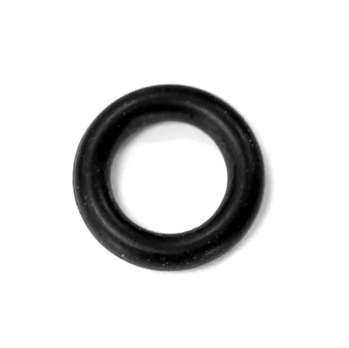The Lelit 8700003 Bianca Valve O-Ring, made of black rubber and designed for compatibility with the Lelit Bianca valve, is displayed against a plain white background. © 2025 1st-line.com