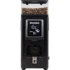 Front view of the black Rancilio Stile Espresso Coffee Grinder with a digital display, featuring coffee beans in the top hopper and an intuitive touchscreen showing customizable grinding settings. © 2025 1st-line.com