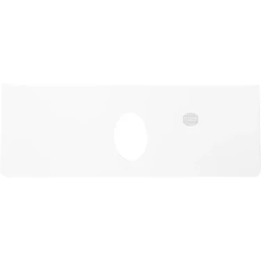 A rectangular white plastic Lelit 1400278 water tank cover for Black Mara X, featuring a central circular hole and a small Mara X logo on the right. © 2025 1st-line.com