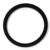 The ACS VEN0059 Grouphead Gasket, a flat, circular black gasket, is shown against a white background. © 2025 1st-line.com