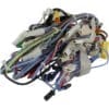 The Lelit 3000056 Bianca V3 Power Switch Wiring Assembly features a bundle of multi-colored wires with white plastic and metal connectors, arranged neatly against a plain background. © 2025 1st-line.com