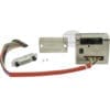 The Bezzera 5968144 White PID Kit 110V includes a digital timer display, multi-colored wires, protective covers, and two small screws—perfect for upgrading your Bezzera machine—shown on a white background. © 2025 1st-line.com