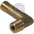 The Elektra 01248035a Manifold Fitting is a brass T-shaped fitting with threaded ends, designed for durable, reliable pipe connections in plumbing or Elektra espresso machine setups. © 2025 1st-line.com