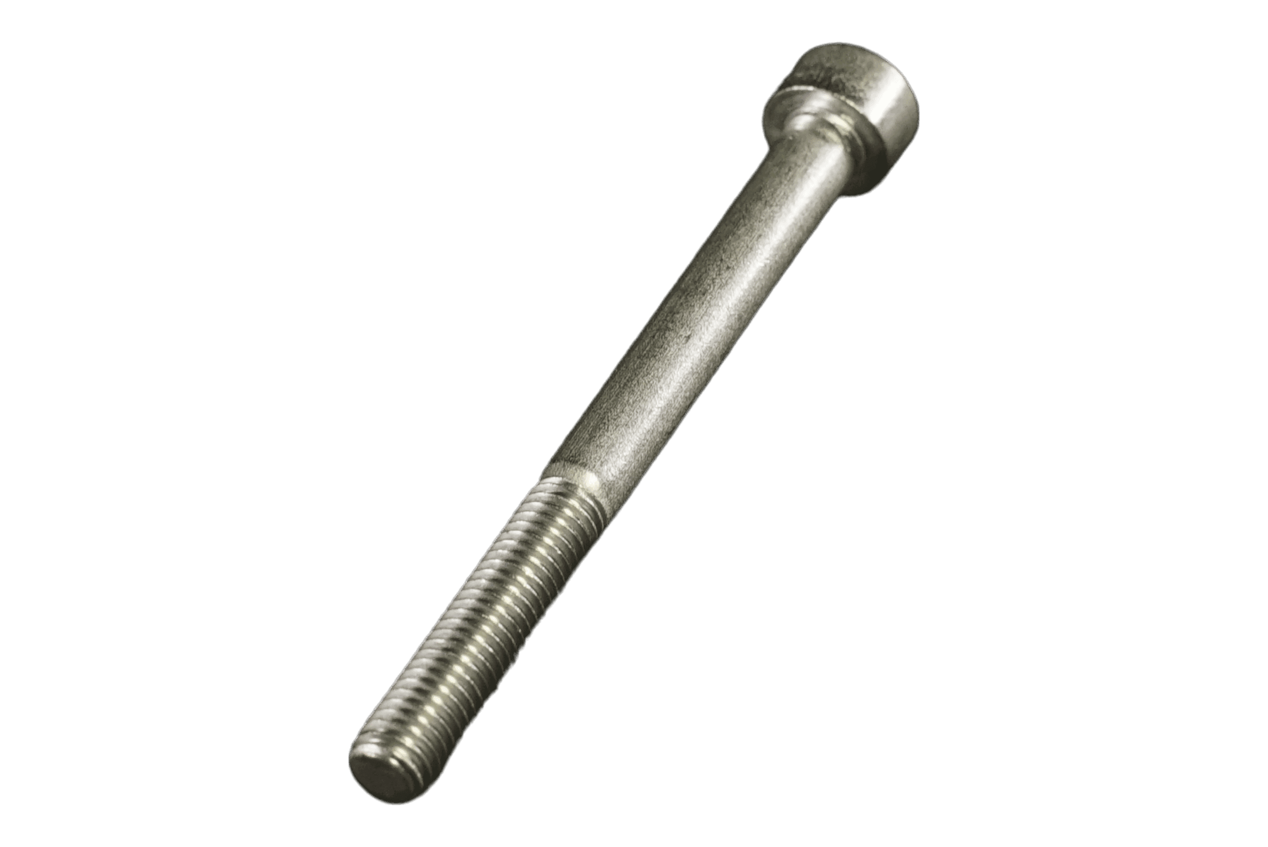 A Bezzera 7816032 Screw M5x55 hex socket head cap screw with a partially threaded shaft is shown against a plain black background. © 2025 1st-line.com