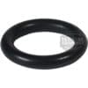 A black ACS MIN0110 Minima O-ring (12.1x2.7) for Steam or Hot Water Wand is shown on a white background. This smooth, circular rubber gasket is commonly used for sealing in these wands. © 2025 1st-line.com