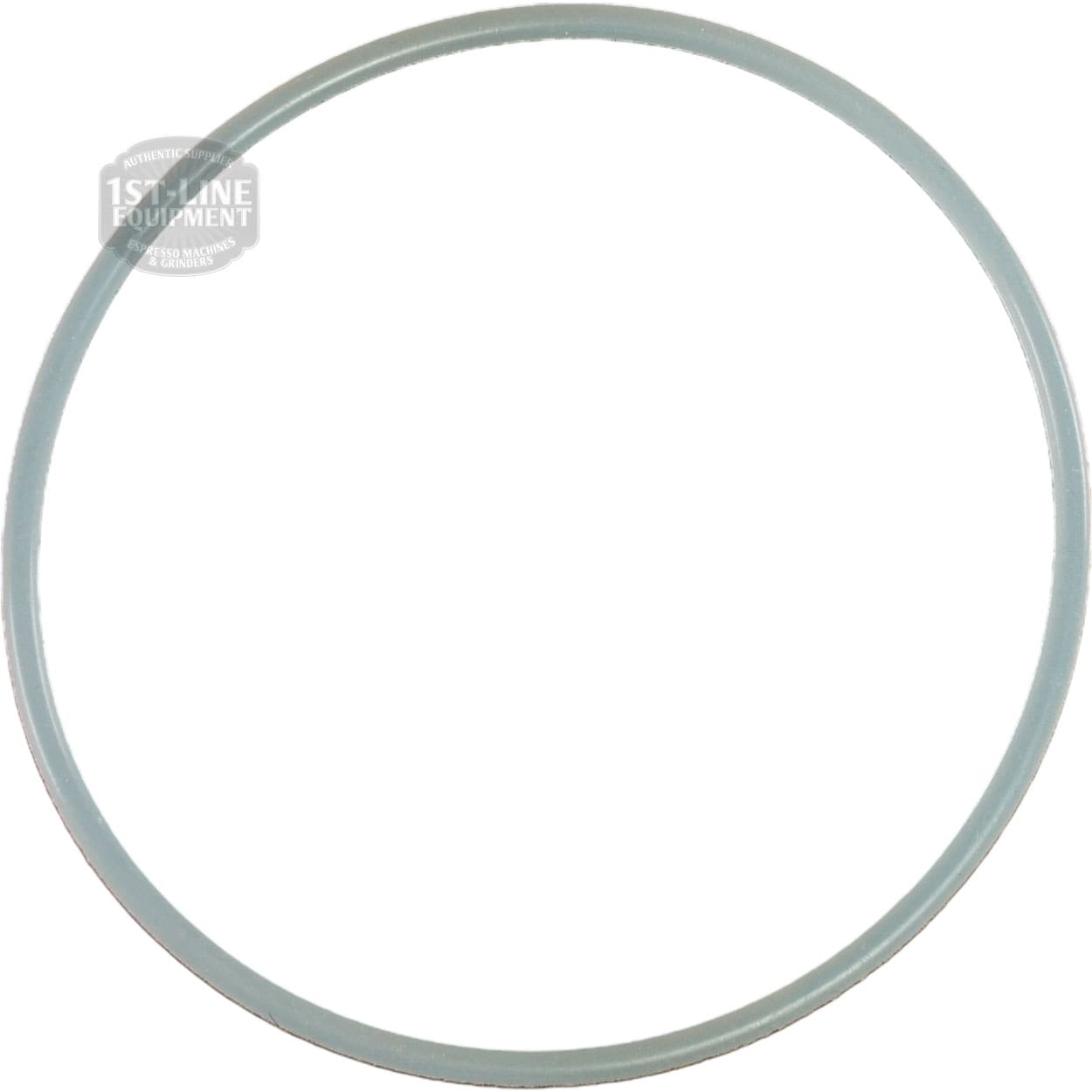 A light gray or translucent circular silicone Bellezza BE.090.006 Bellona Coffee Boiler Gasket is displayed on a white background, with a faint watermark visible in the top left corner. © 2025 1st-line.com