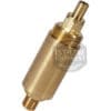 The ACS MIN0024 Expansion Valve is a brass cylindrical espresso machine part labeled 1st-Line Equipment, featuring threaded connectors on both ends and designed for compatibility with ACS MIN0024 machines. © 2025 1st-line.com