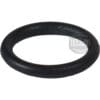 The ACS MIN0109 Minima O-ring 6x1 for Steam / Hot Water Wand is a smooth black rubber gasket, shown unmarked on a white background. Its commonly used as a seal in mechanical or plumbing connections like steam wand assemblies. © 2025 1st-line.com