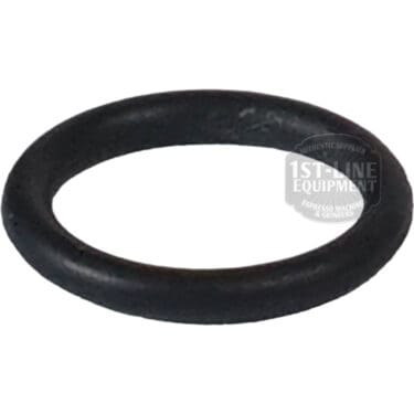 The ACS MIN0109 Minima O-ring 6x1 for Steam / Hot Water Wand is a smooth black rubber gasket, shown unmarked on a white background. Its commonly used as a seal in mechanical or plumbing connections like steam wand assemblies. © 2025 1st-line.com