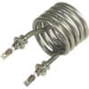 The Bellezza BE.090.013 is a 1000W 120V coiled metal heating element with screw and nut connectors, designed for use in the Bellona Coffee Boiler and similar industrial or appliance applications. © 2025 1st-line.com