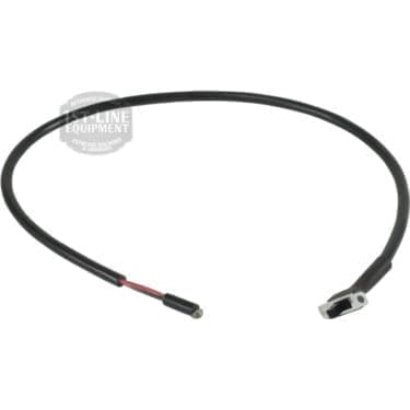 The VBM ELETCAVMICRSCOR Wired Slide Switch, featuring a black cable with a metal sensor on one end and a connector on the other, is shown against a white background. © 2025 1st-line.com