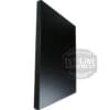 A Torre T02FIA002NO Left Side Panel in matte black is shown upright against a white background. The rectangular, angled metal panel looks smooth and plain, featuring a 1st-Line Equipment watermark in the lower right corner. © 2025 1st-line.com