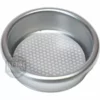 The E&B Lab B702TH22/ONE All-in-One Filter Basket is a round, stainless steel espresso basket with straight sides and a perforated bottom for holding coffee grounds and brewing espresso. © 2025 1st-line.com