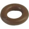 A small, brown Bezzera 7496094 Bleeder/Vacuum Valve O-Ring with a smooth surface is shown on a white background. The image features a 1st-Line Equipment watermark. © 2025 1st-line.com