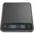 The Eureka Precisa Bluetooth Digital Scale features a black surface, illuminated display reading 000.1 grams, and ZERO and TARE buttons beside the display for precise measurements. © 2025 1st-line.com