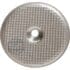 The 1st-Line V325K Grouphead Dispersion Screen 51.5 mm is a round, metallic disc with a central hole and grid of raised bumps, perfect for your 1st-Line espresso machines grouphead. © 2025 1st-line.com