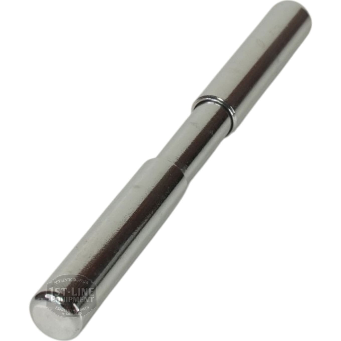 A metal cylindrical rod with three varied diameter sections is shown on a white background—perfect for use as the ACS Flush Lever component. © 2025 1st-line.com