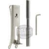 The ACS Flush Lever, along with a cylindrical rod and a small hex key, is shown side by side on a white background featuring a subtle 1st-Line Equipment watermark in the center. © 2025 1st-line.com