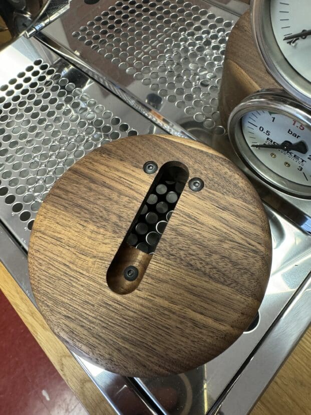 Wood Cap Removed from Grouphead on E61