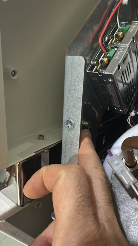 Picture of Side Panel ACS Vostok lever espresso machine