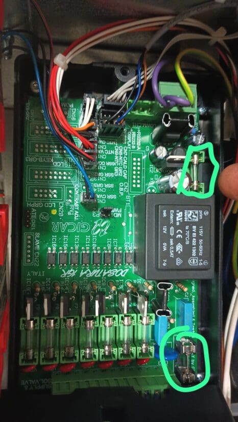 Picture of ACS Vostok internal controller brain unit