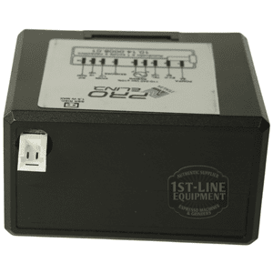 The Torre LIV11502 Control Board for Mariuccia by Pro.El.Ind features a labeled top diagram, front-facing white connector port, and 1st-Line Equipment authenticity sticker—ideal for espresso machine repairs. © 2025 1st-line.com