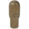 The Torre MANP0001LW Light Wood Joystick Handle has a smooth, rounded top and cylindrical base, with the 1st-Line Equipment logo printed on the front. © 2025 1st-line.com